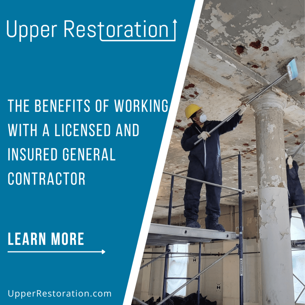The Benefits of Working with a Licensed and Insured General Contractor